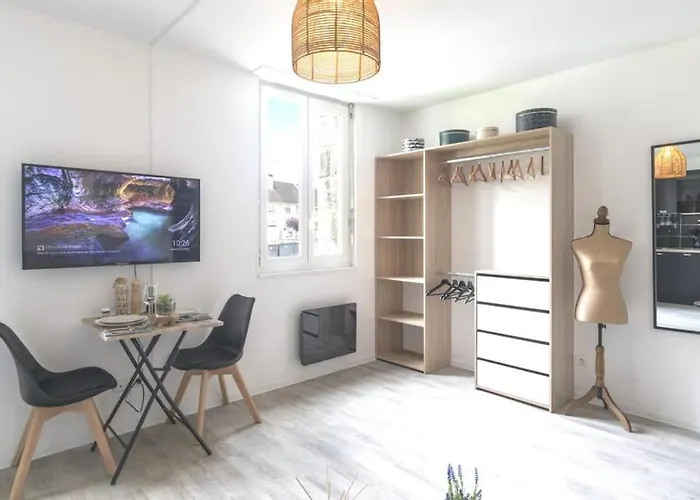 L'authentique *studio *parking Prive* *wifi*calme ルルド